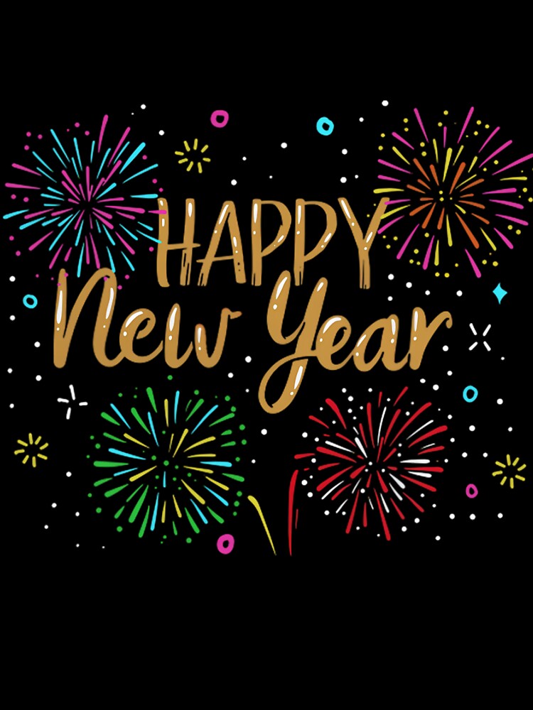 New Years Eve Party Supplies NYE 2023 Happy New Year Short Sleeve by kobsjacash