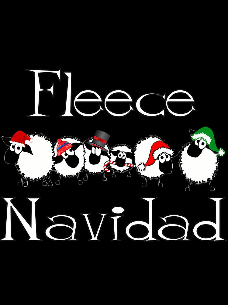 Fleece Navidad Christmas Pun by crcdhmdefr20
