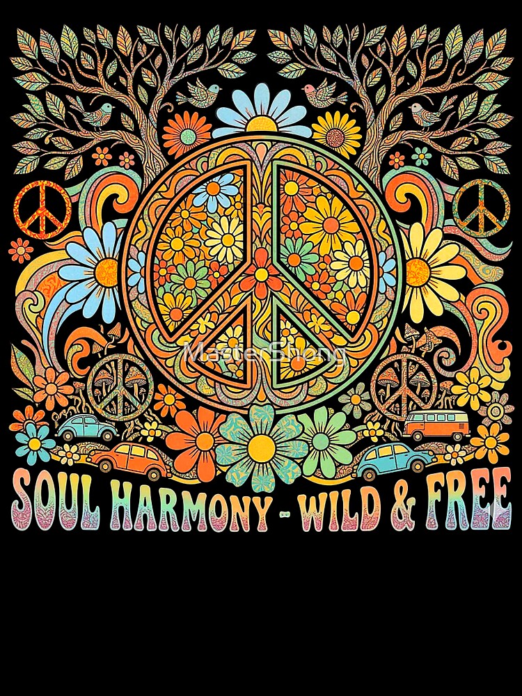 Peace Love Harmony 60s by MasterShong