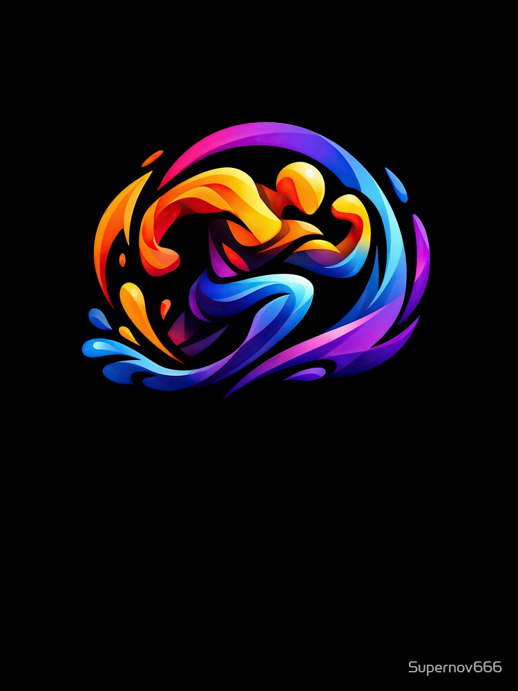 Dynamic Runner – Motion in Color by ForeverPrintsOK