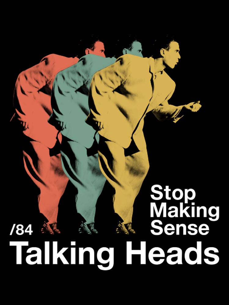 Talking Vintage Heads Stop Making Sense  Retro by WDAshop