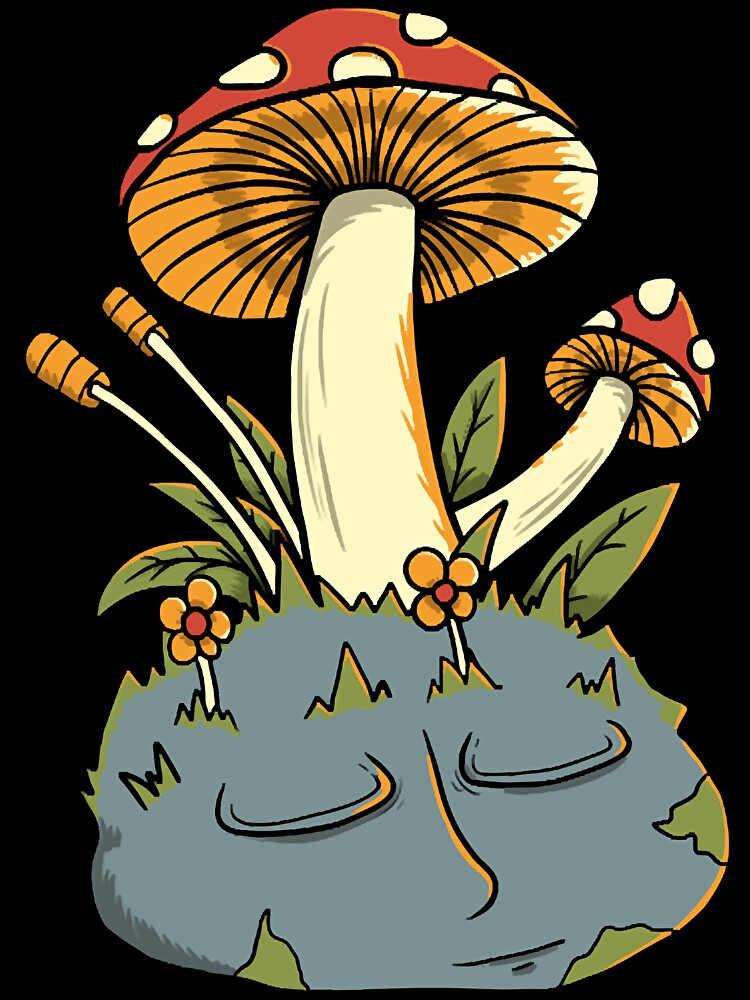 Magic mushrooms earth slepps by RemyArijah99