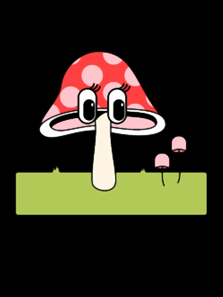 Pink Mushroom Oversized by storefficial