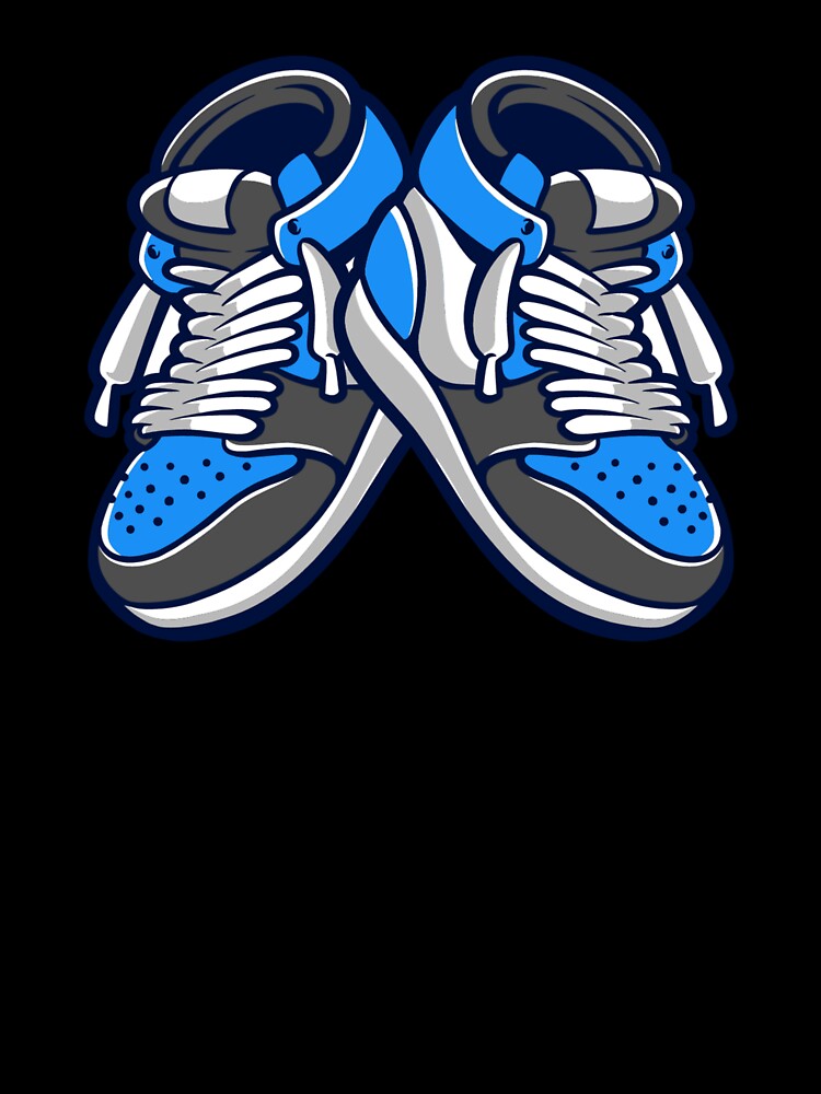 Blue Sneakers by Sanyardesign