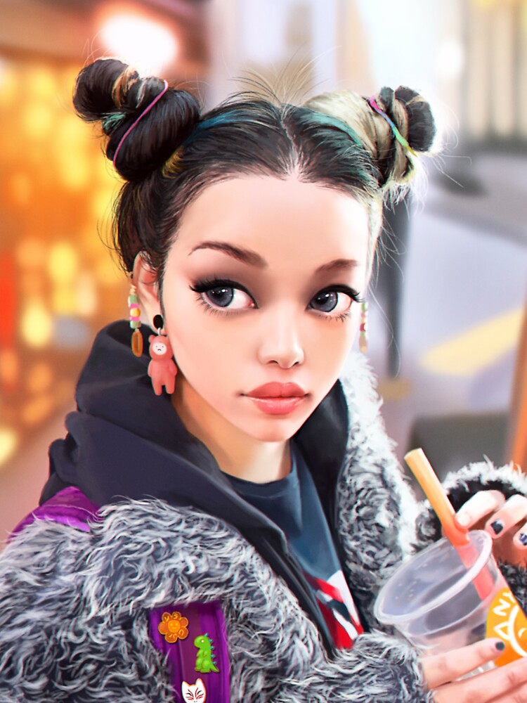 harajuku girl by ujinshamoney