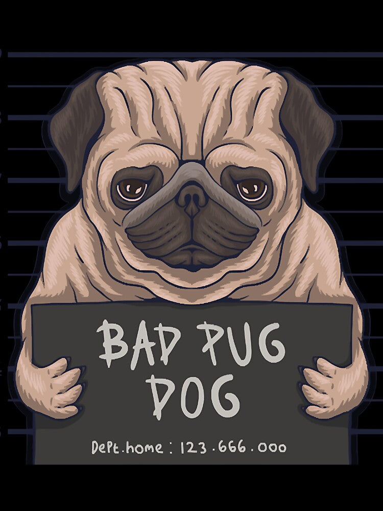 bad pug by RobertHa909577