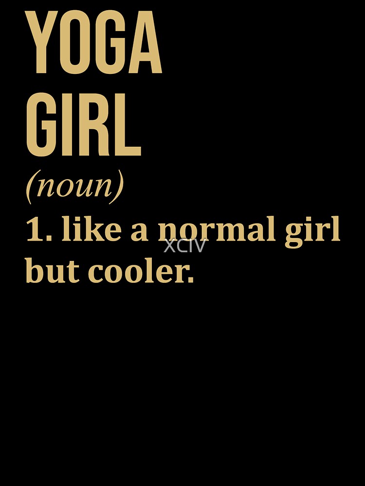 Yoga Girl Definition in Gold by XCIV