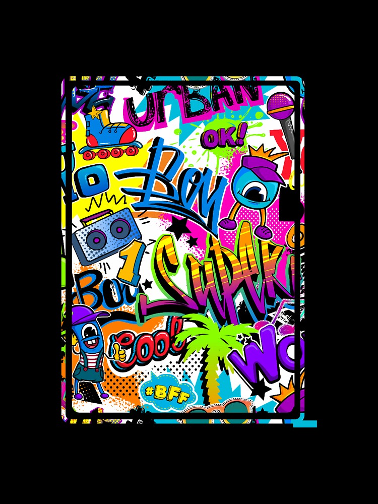 Graffiti Tropic Oversized by TonieHayes