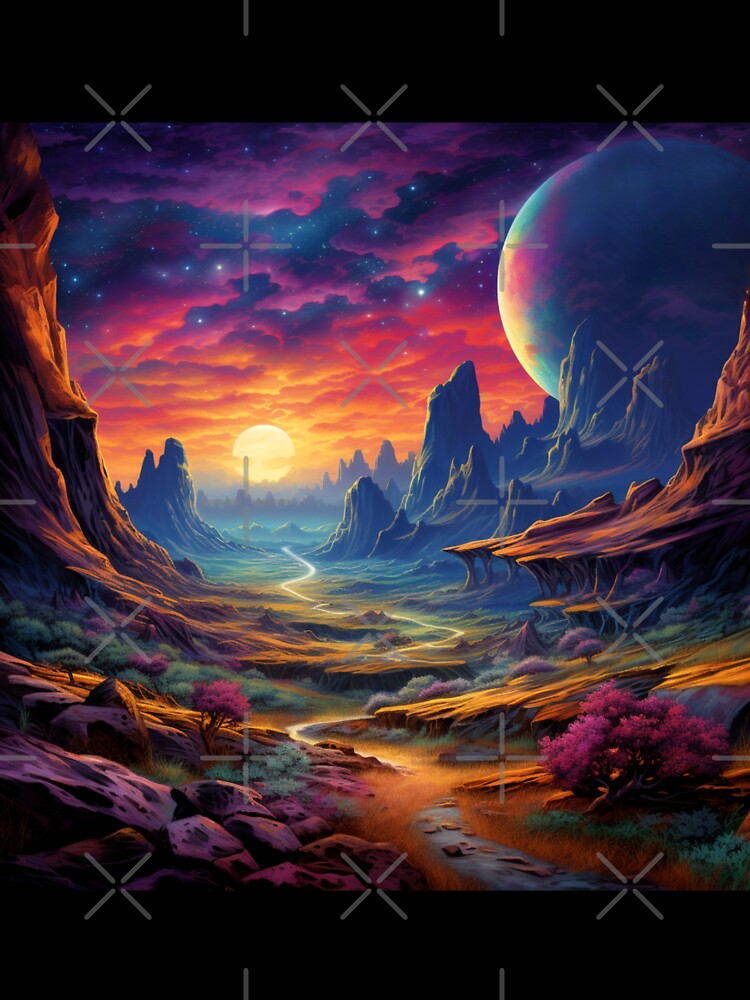 Fantasy Landscape - Psychedelic Dream World by Fantasy Masterpiece