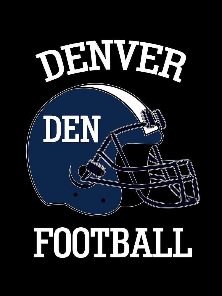 Denver Football T-Shirt for Men and Women by AllStarMerch