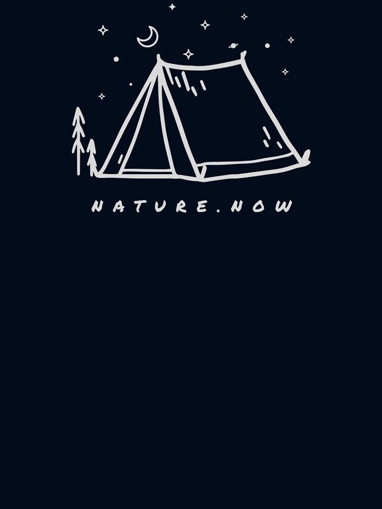 Camping Under Stars Design – Nature Now Minimal Outdoor Aesthetic by Slow Vibes Designs