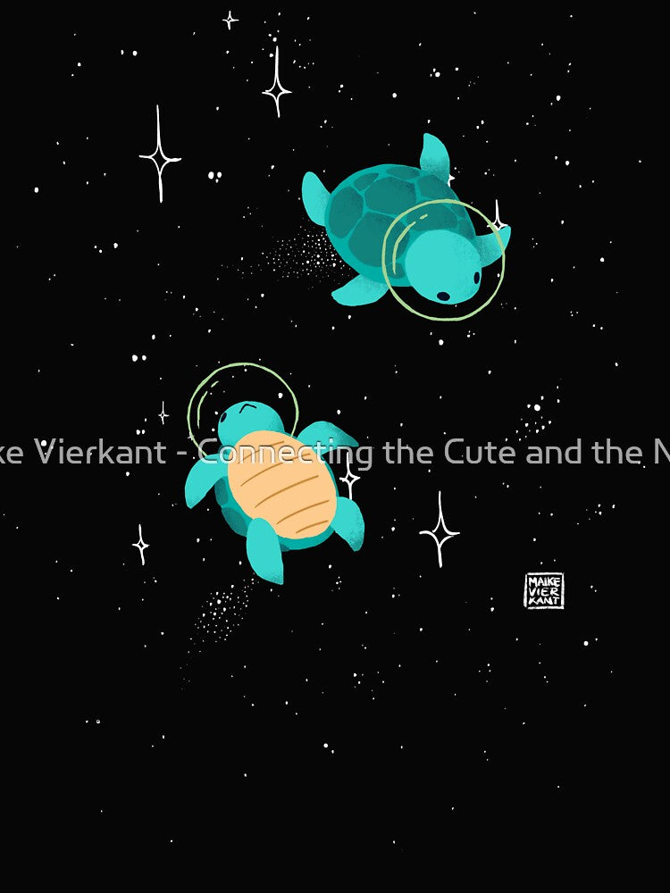 Space Turtles by Maike Vierkant - Connecting the Cute and the Nerdy