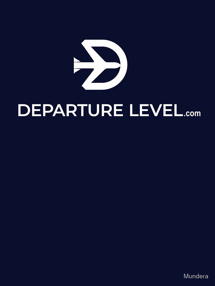 Departure Level Logo, Vertical Knockout without tag line by Mundera