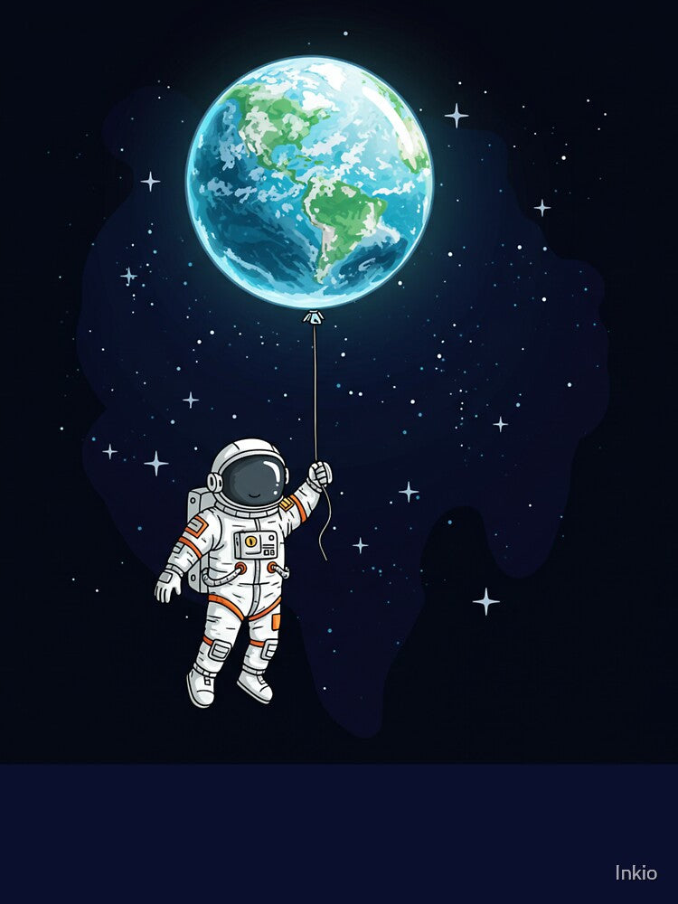 Small Astronaut, Big Dreams by Inkio