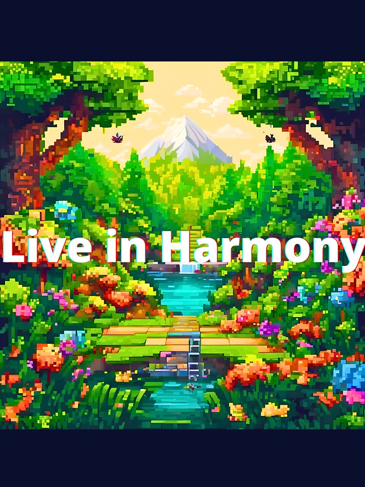 Pixel Nature Art by TrendyGalaxy