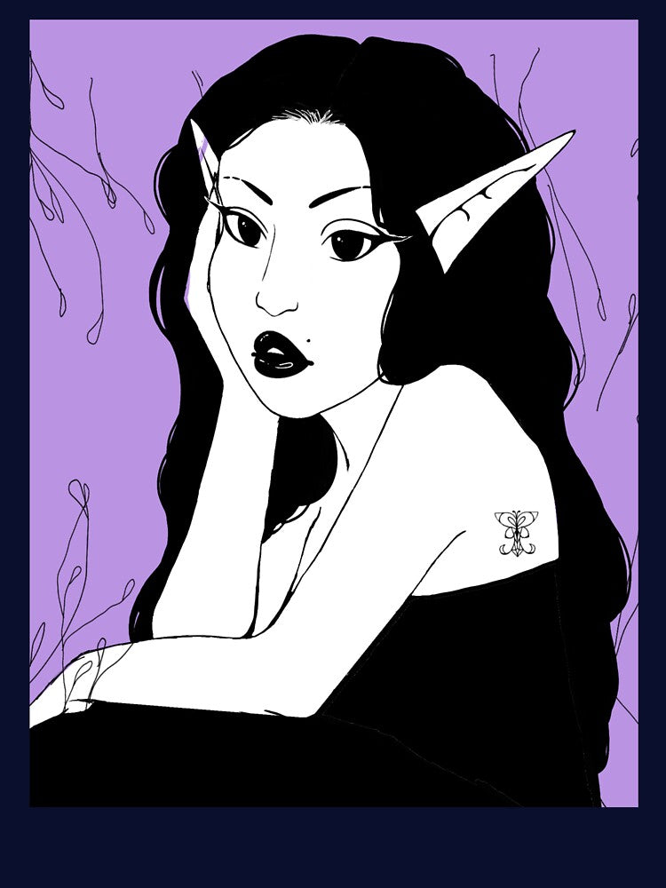 Elf Girl by JuniperPineArts