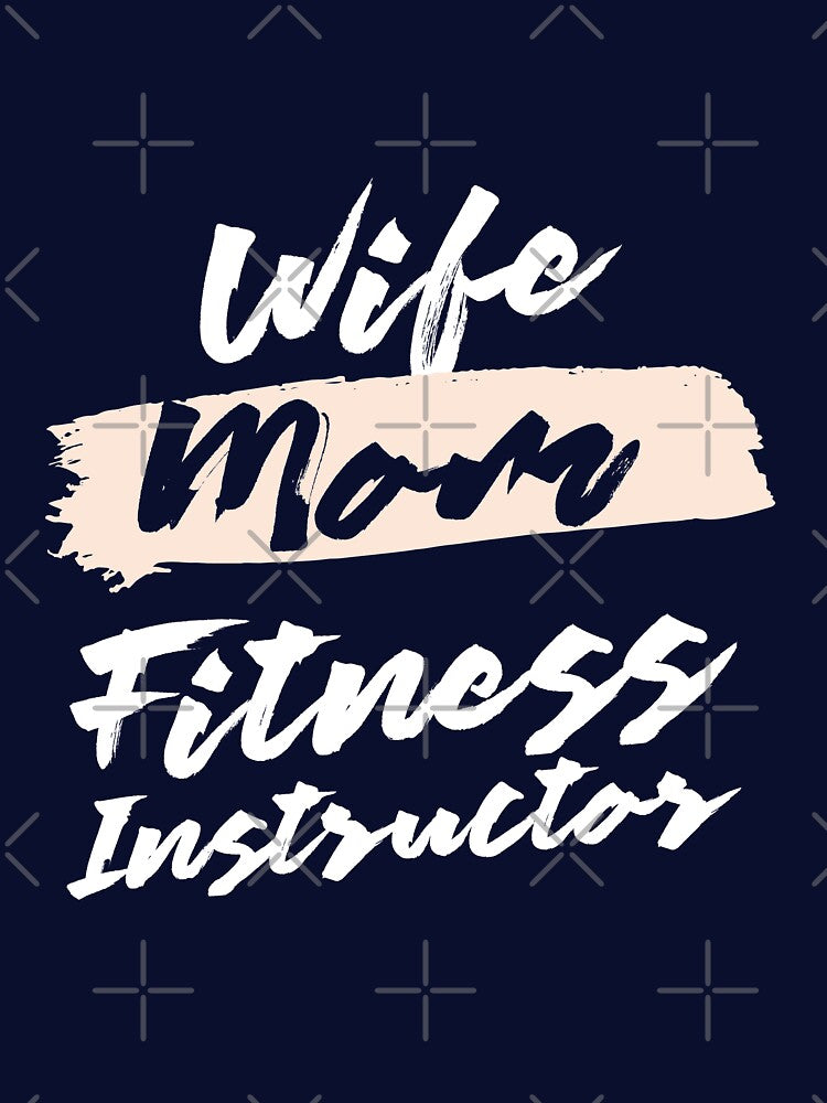 Cute Wife Mom Fitness Instructor Gift Idea by betternotes