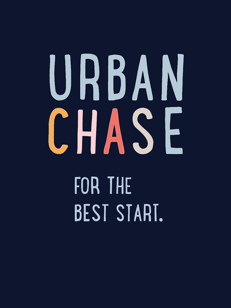 Urban Chase Logo "For the Best Start" Design by ARZArts