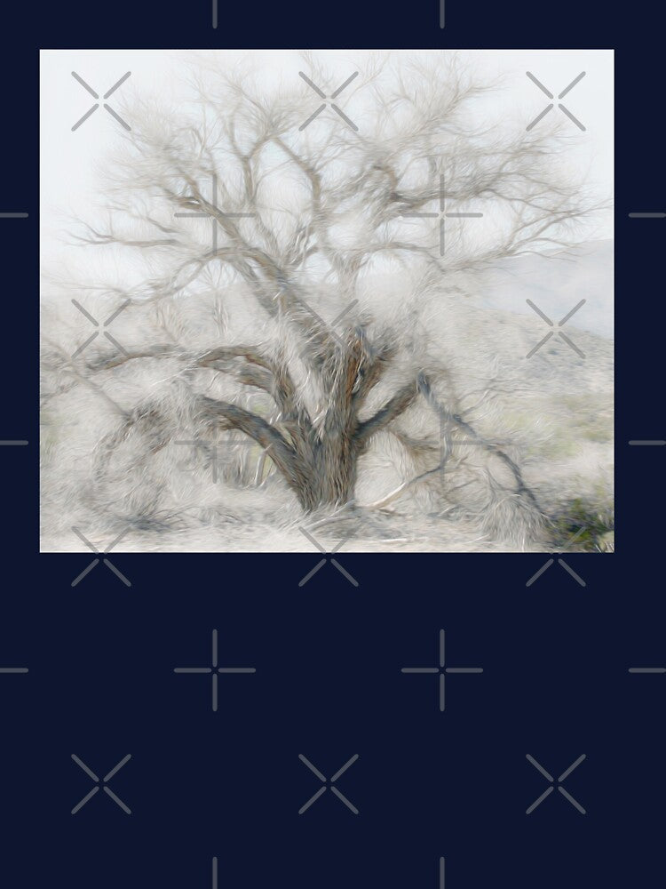 Desert Tree In Soft Oils by CarolM
