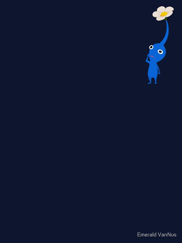 Blue (Water) Pikmin by Emerald VanNus