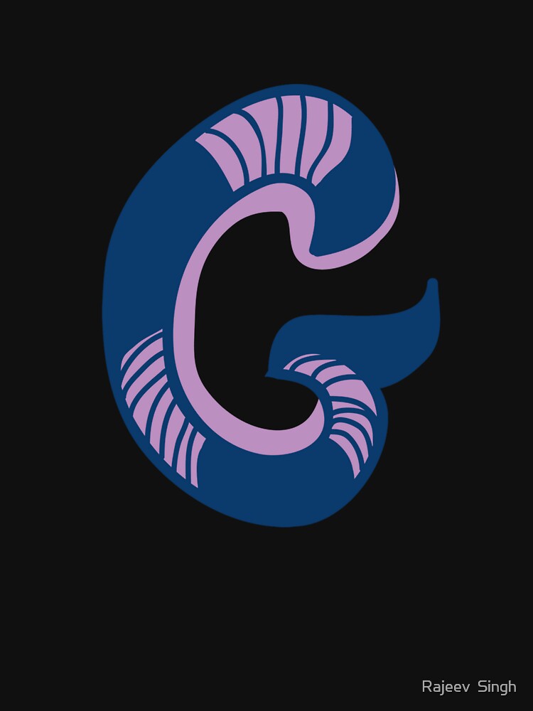 Initial Monogram G by Rajeev  Singh