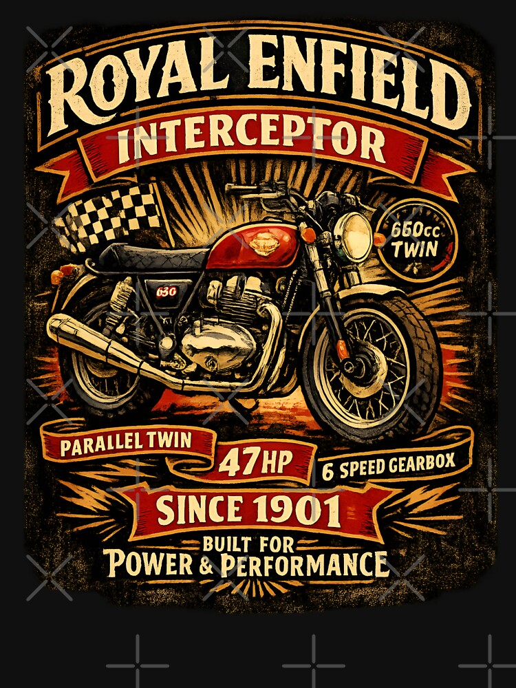 The Royal Interceptor retro classic design by Mystikfashion