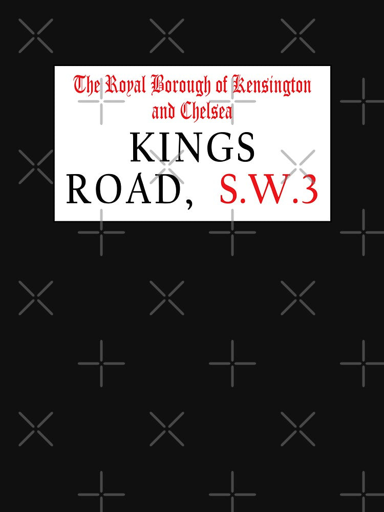 Kings Road Street Sign by rogue-design