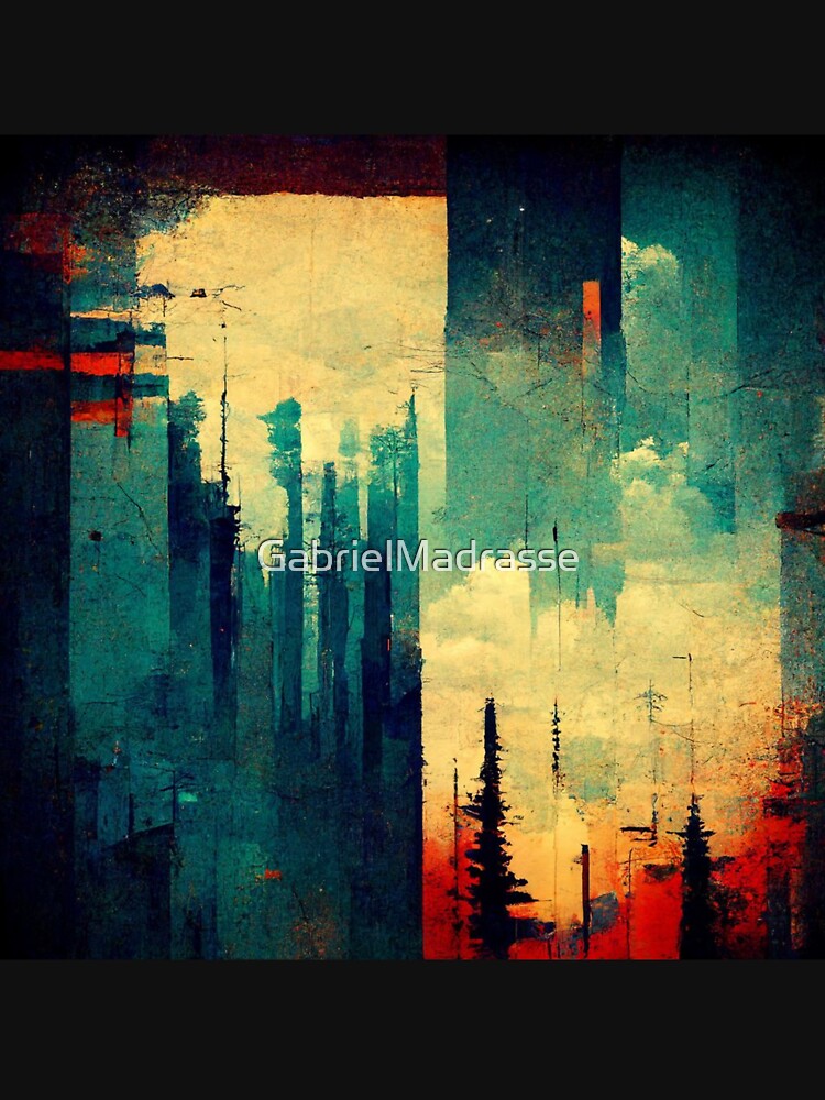Grunge Abstract by GabrielMadrasse