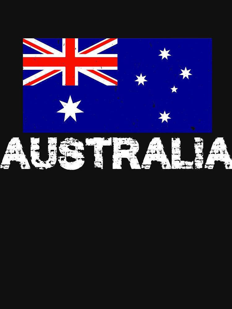 Australia Flag T-Shirt for Men and Women by AllStarMerch