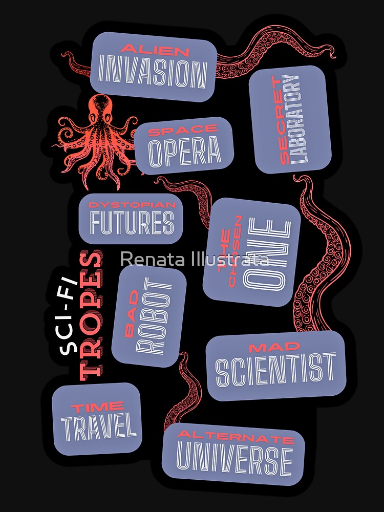 Fanfic Scifi Tropes and Tentacles by Renata Illustrata