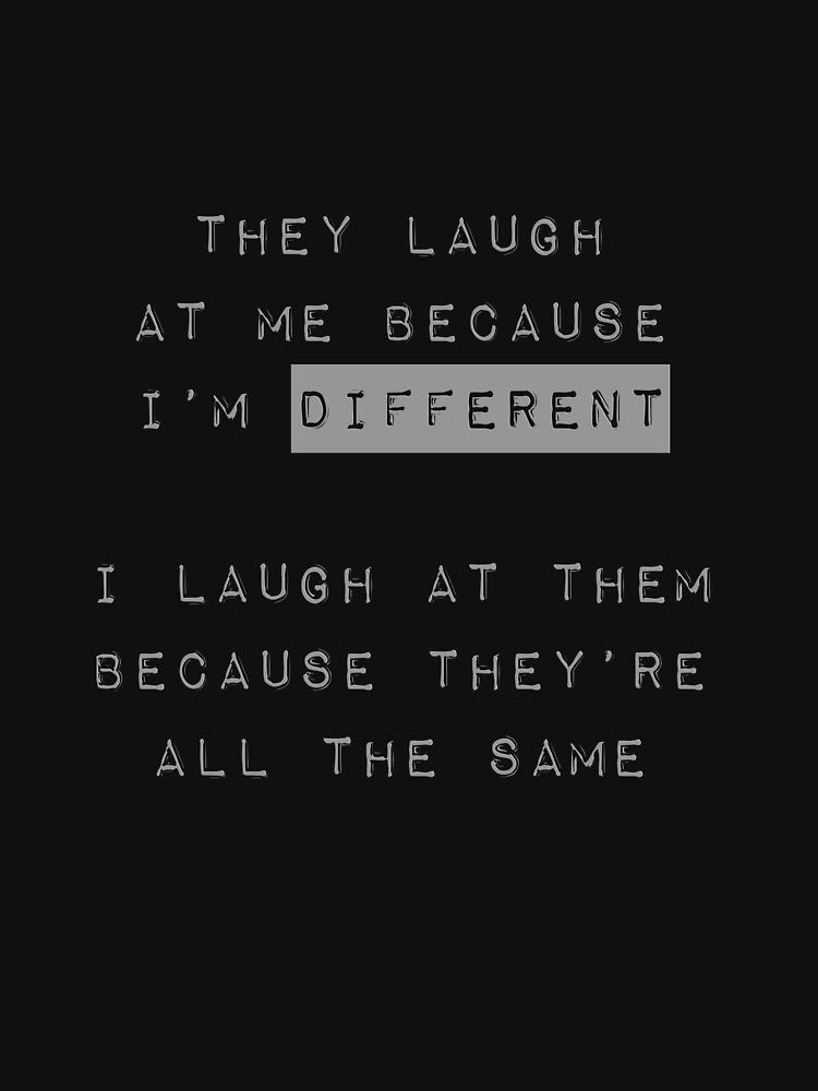 Different by bubbliciousart