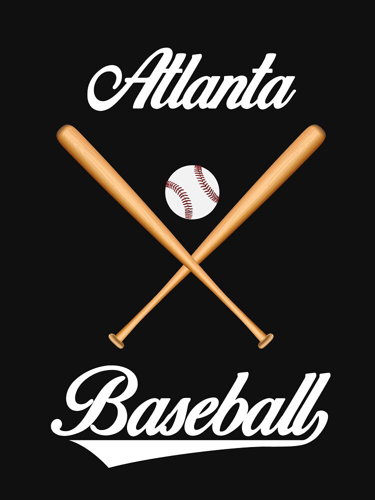 Atlanta Baseball T-Shirt for Men and Women by AllStarMerch
