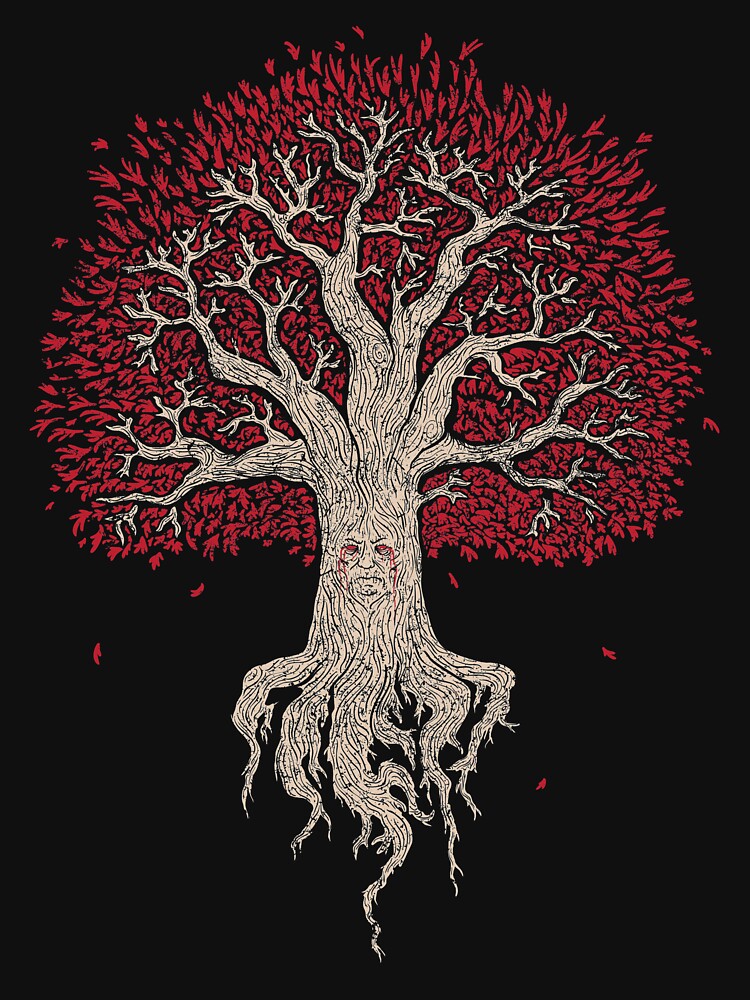 Weirwood Tree by Nick Bers