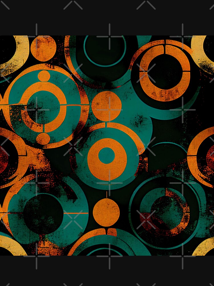 Sixties-inpired Grunge Pattern by SamJanner