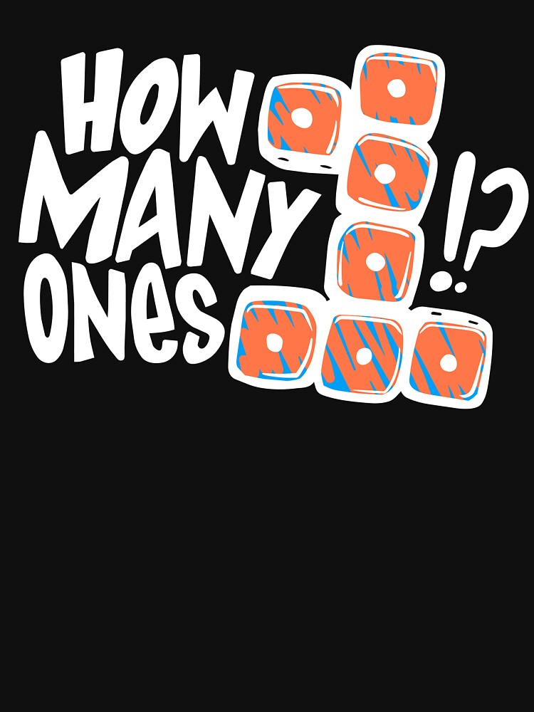 How Many Ones White/colour by howmanyonespod