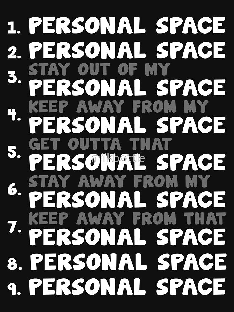 Personal Space by milkbottle