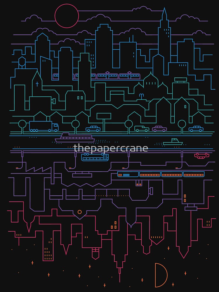 City 24 by thepapercrane