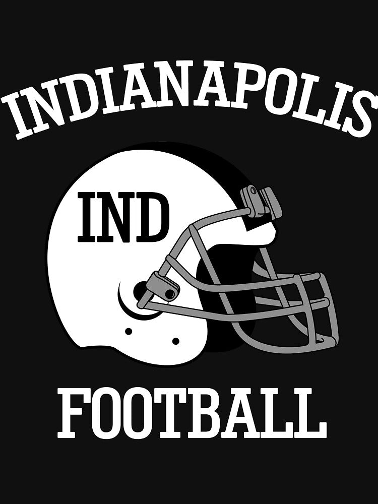 Indianapolis Football T-Shirt for Men and Women by AllStarMerch