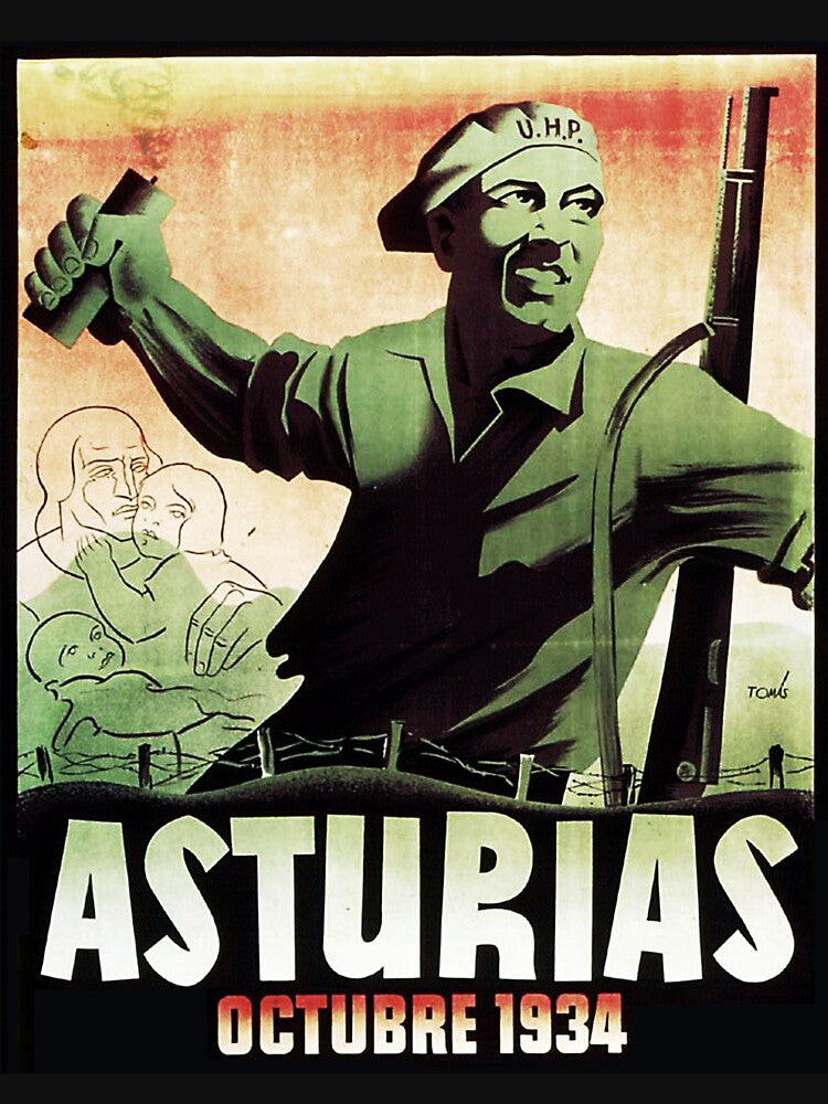 ASTURIAS OCTOBER 1934 by Camisetas Darría