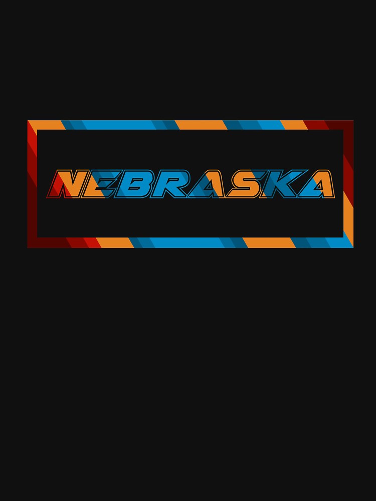 Nebraska T-Shirt for Men and Women by AllStarMerch