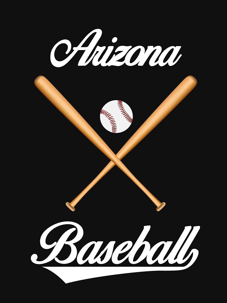 Arizona Baseball T-Shirt for Men and Women by AllStarMerch