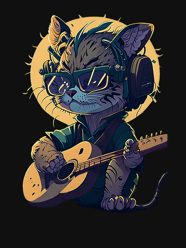 Guitar Cat by 3rd Eye Perceptions