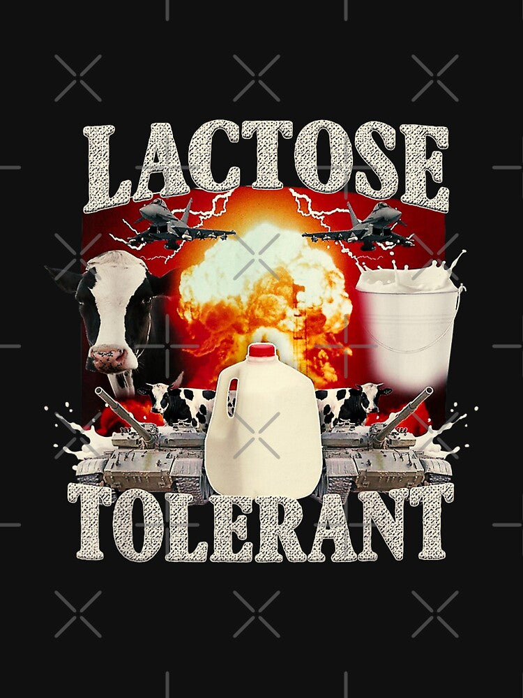 Lactose Tolerant Funny by lotteheinze