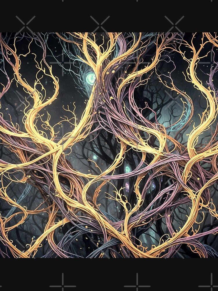Intertwining Lines by HebaRK Studio