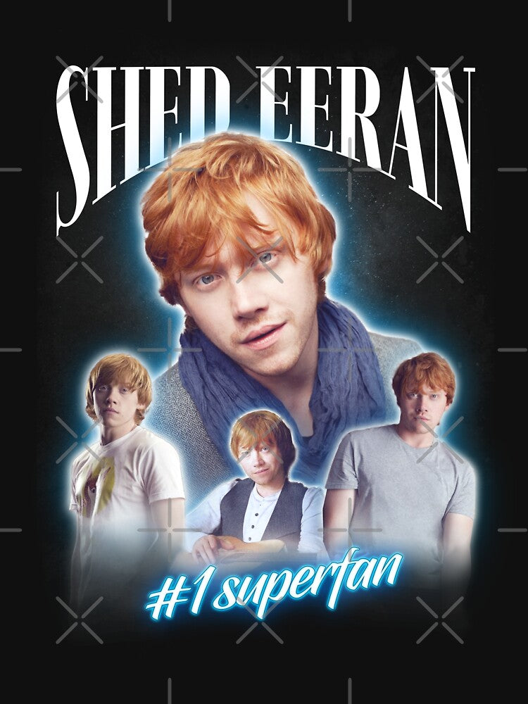 Rupert Grint Shed Eeran Parody Cursed Fan Collage by snazzyseagull