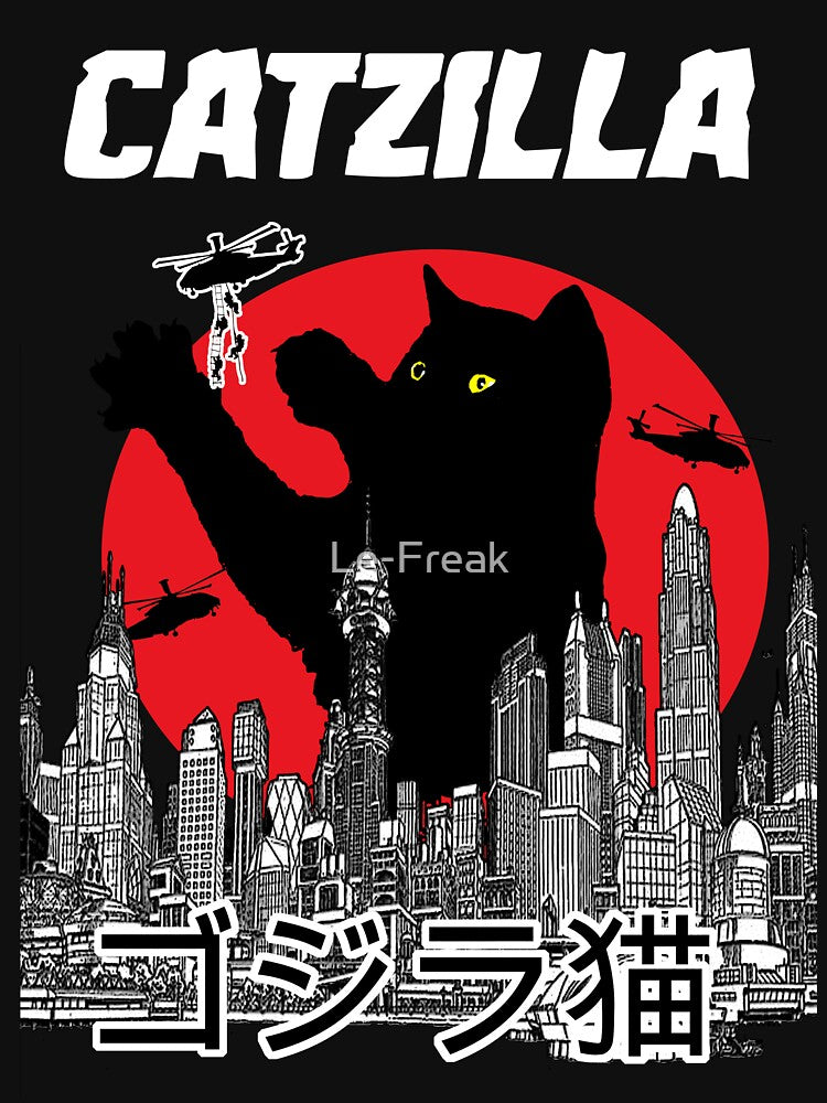 Catzilla by Le-Freak