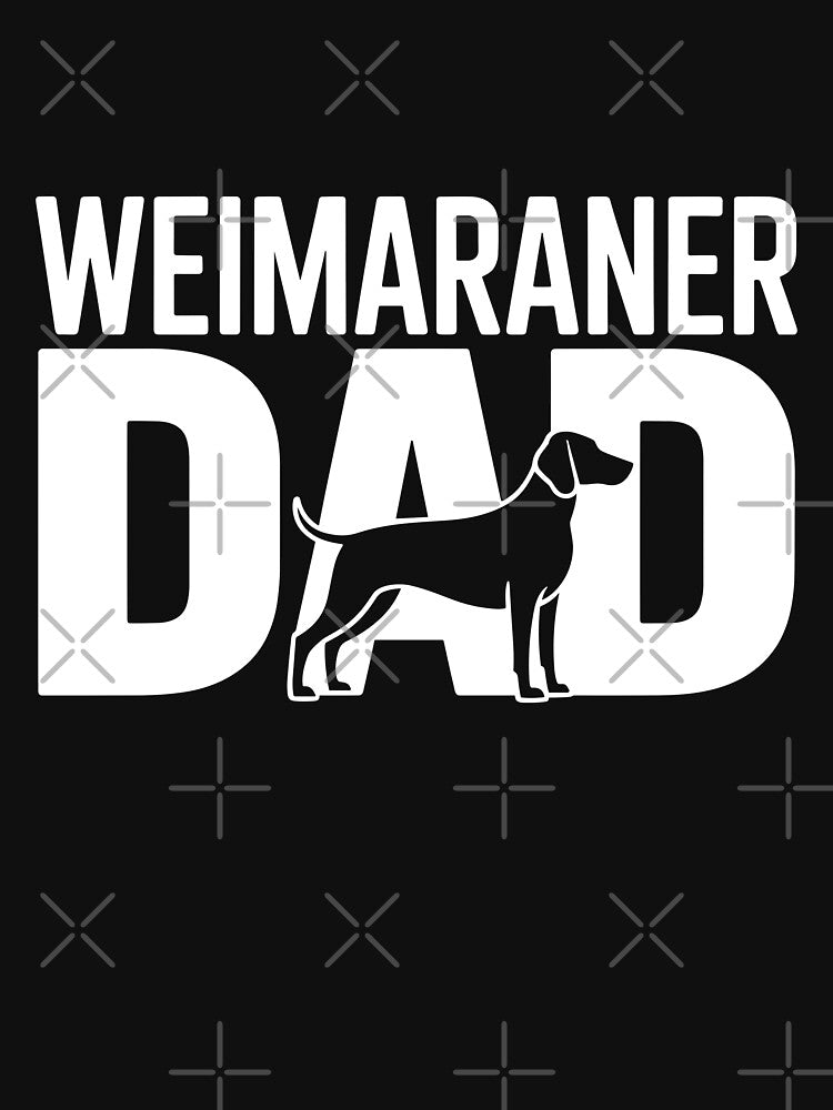 Weimaraner Dad by theartfulaspie
