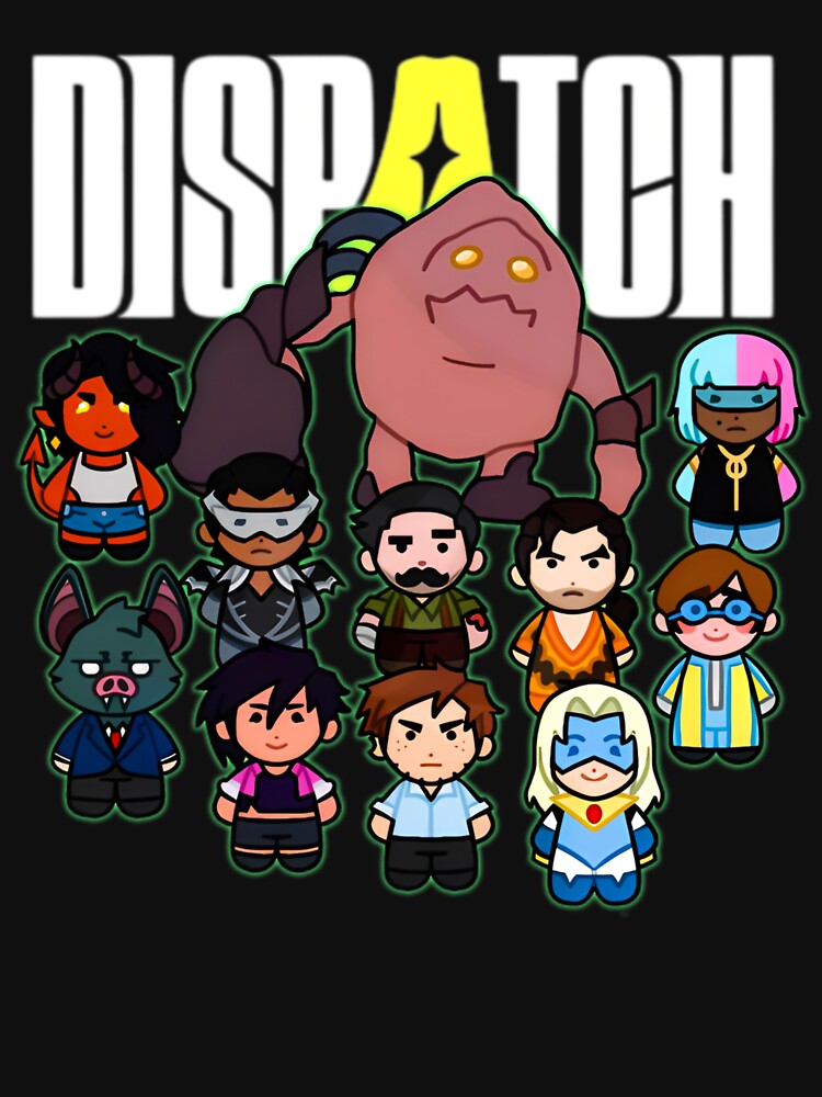 Dispatch Game Characters by JayeAdorableCat