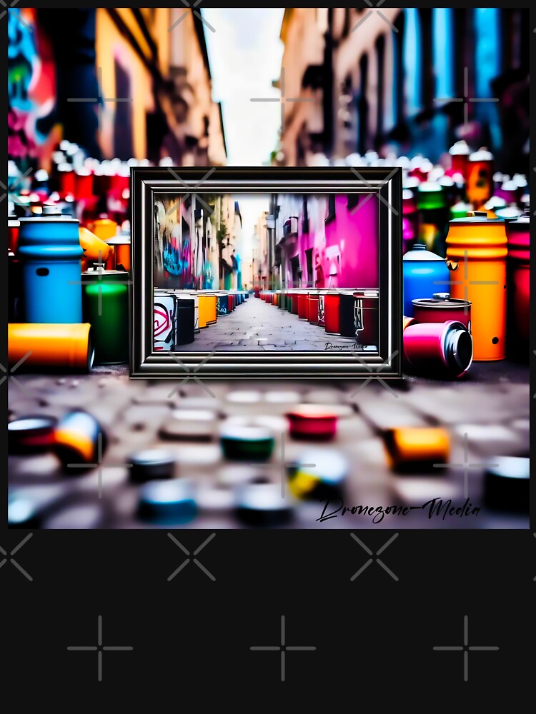 Urban graffiti street art by Drone-tees