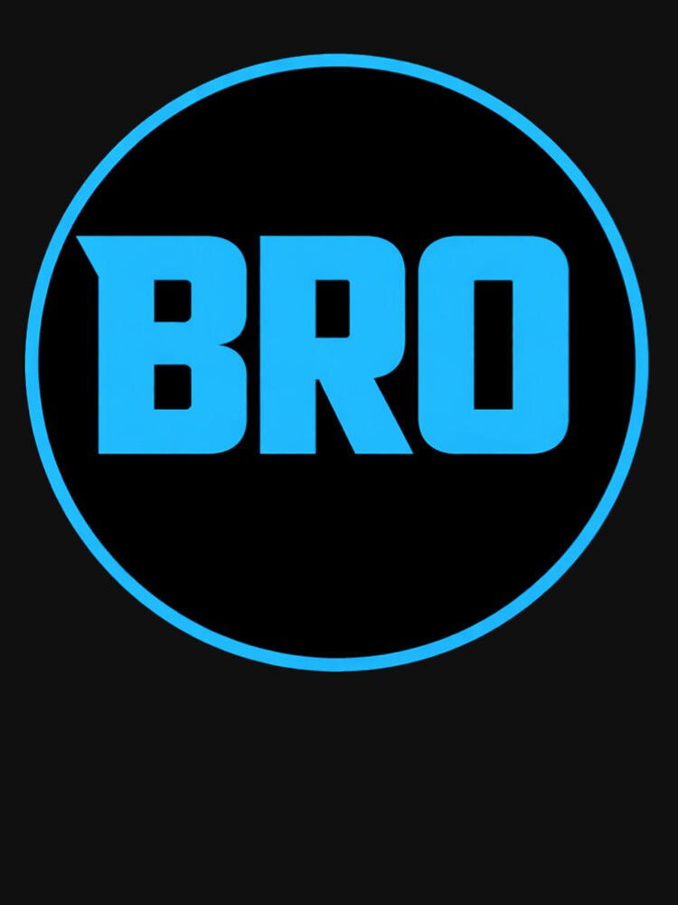 BRO – Minimal Gamer Badge by JustJaxGaming